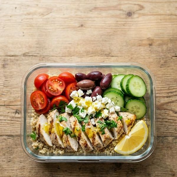 Healthy Meal Prep: DASH-Compliant Chicken & Quinoa Bowl