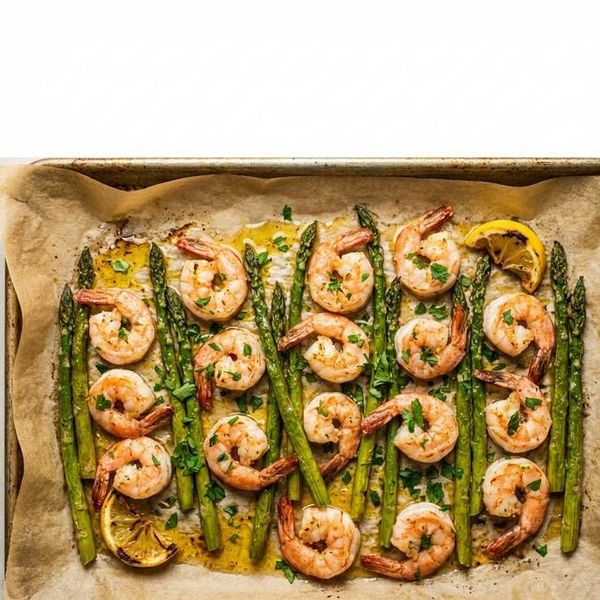 Sheet Pan Shrimp & Asparagus (Your 15-Minute Cardiac Emergency Dinner)