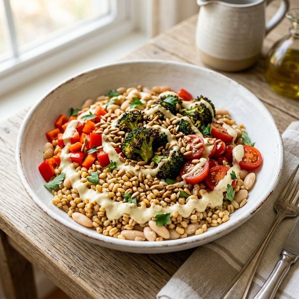 Sorghum and Vegetable Bowls