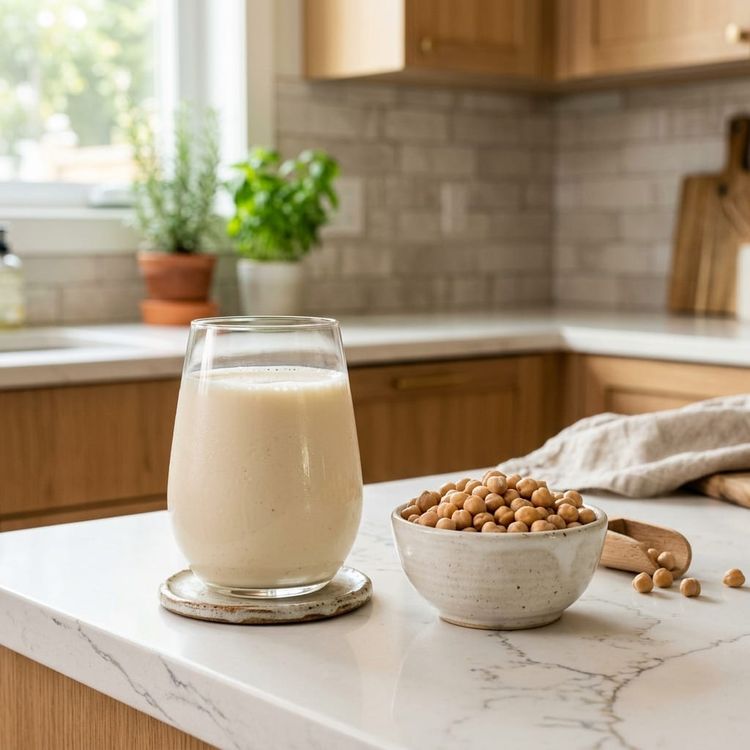 Chickpea Milk: Is It Heart Healthy for Menopause?