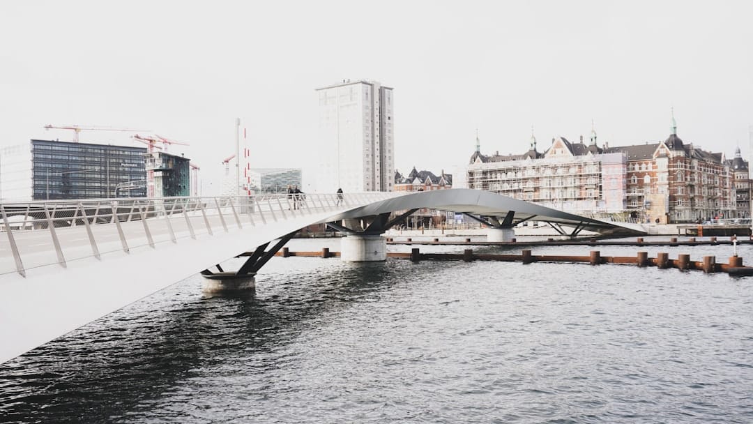 white and brown concrete bridge over river during daytime