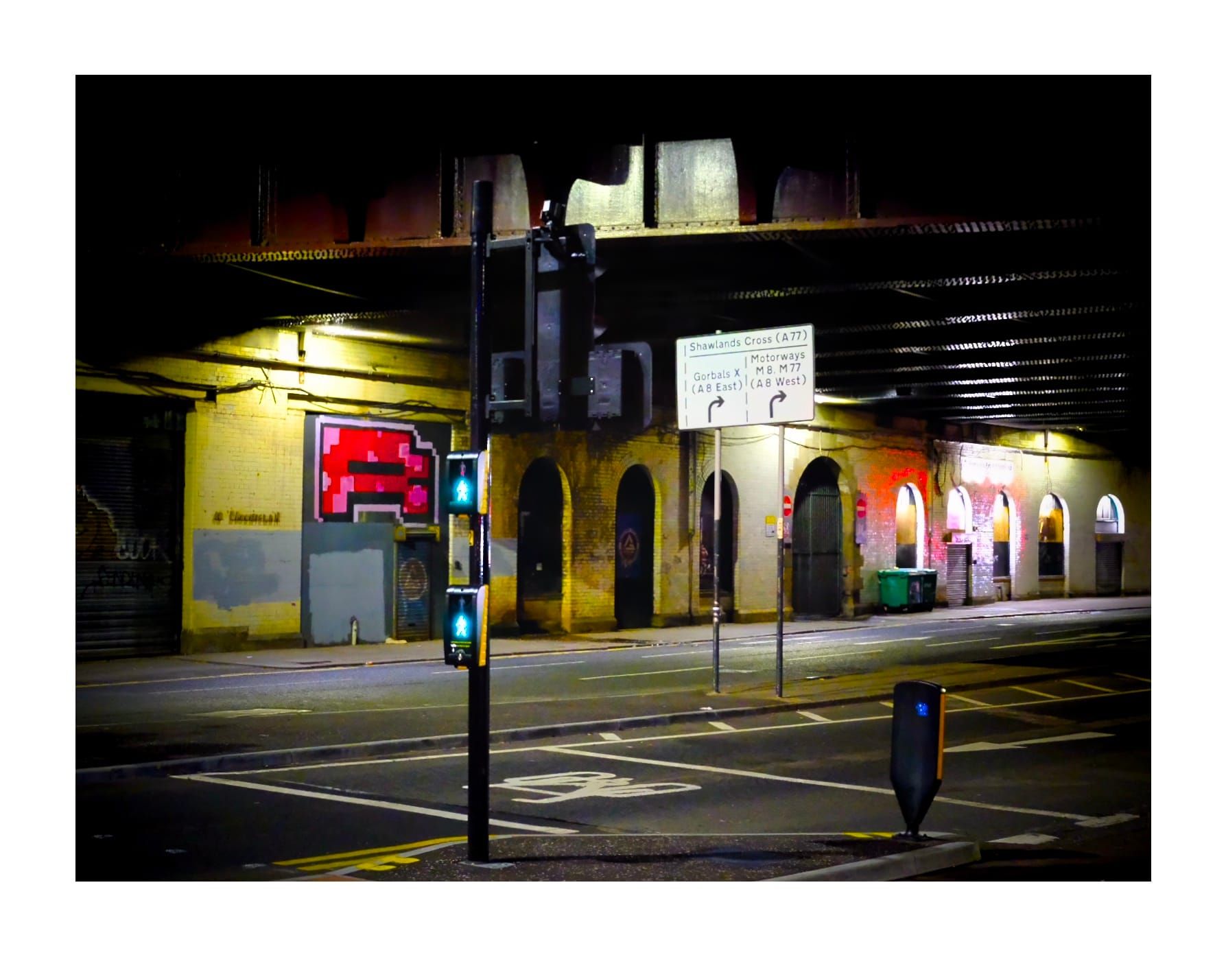 Streets at night