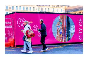 Saturday afternoon around the city centre