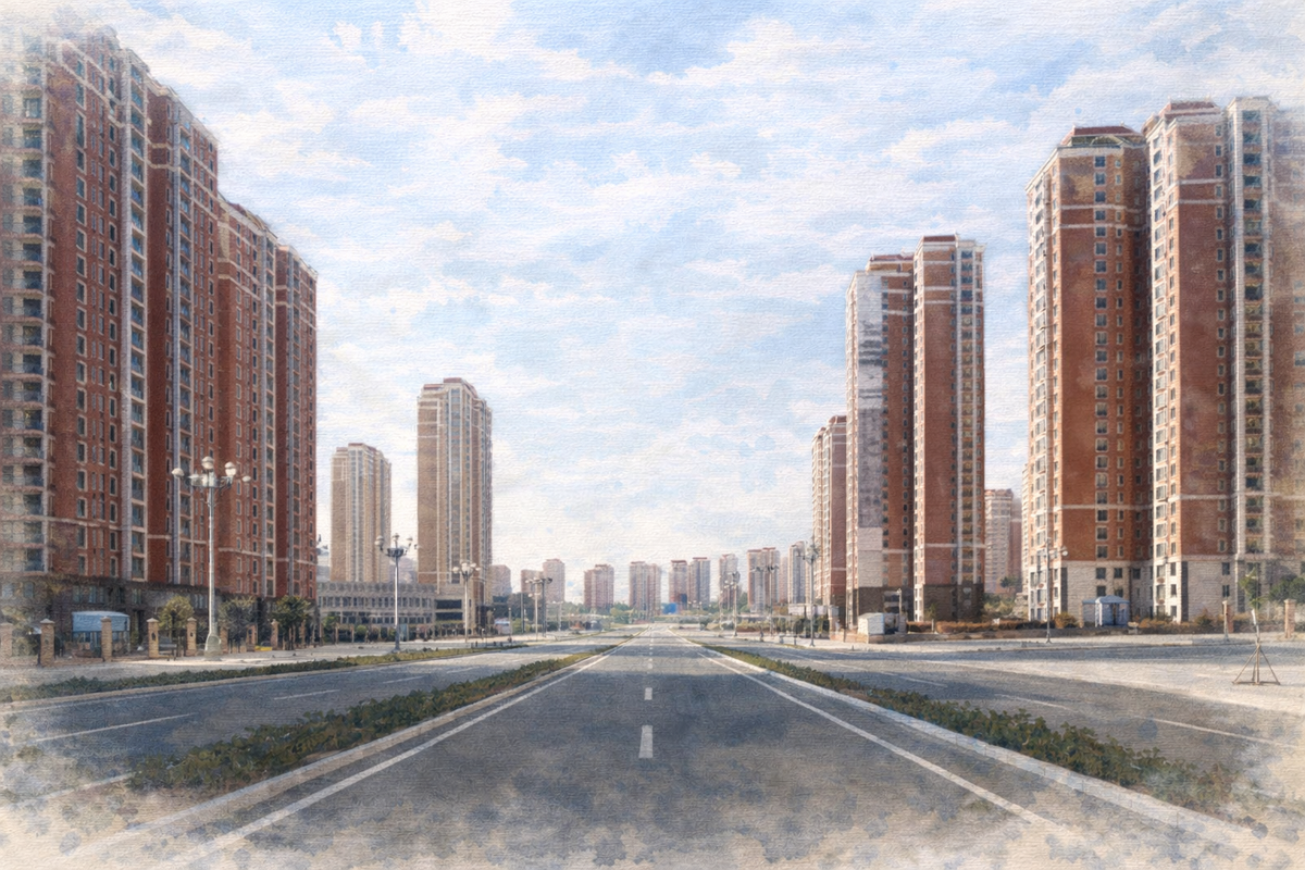 Ordos New Town (Kangbashi)