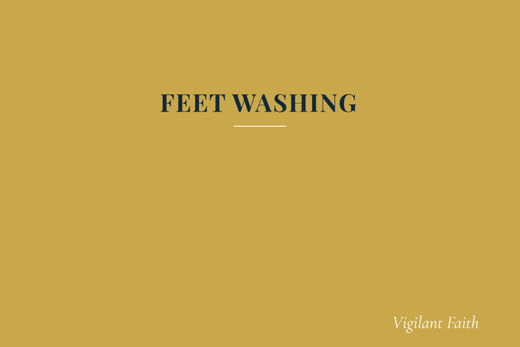 FEET WASHING