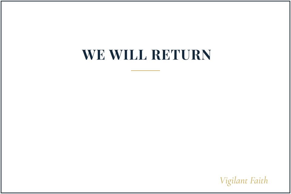 We Will Return