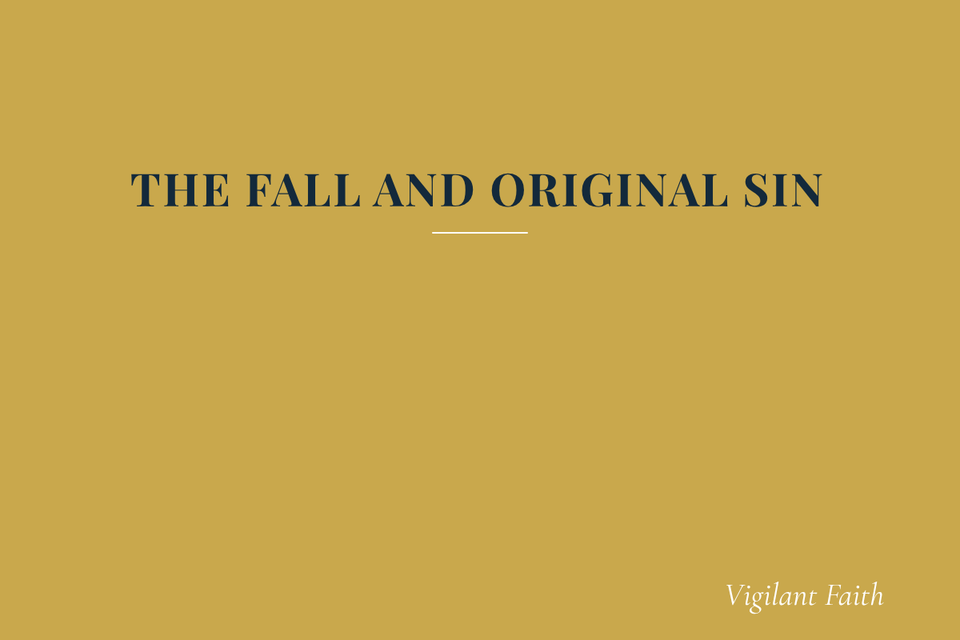 THE FALL AND ORIGINAL SIN