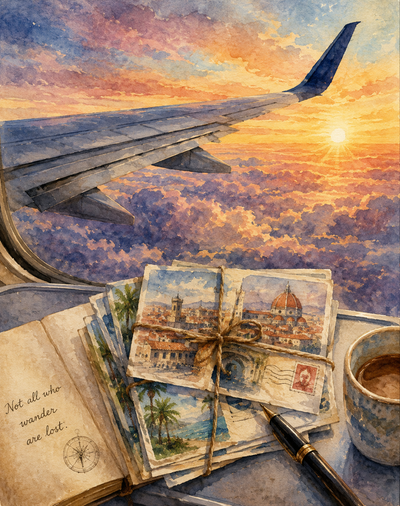 Postcards from 30K Feet