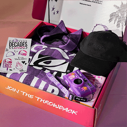 Taco Bell x Decades 2016 Starter Pack Drops Sweepstakes (Enter Today from 5pm – 6pm ET)