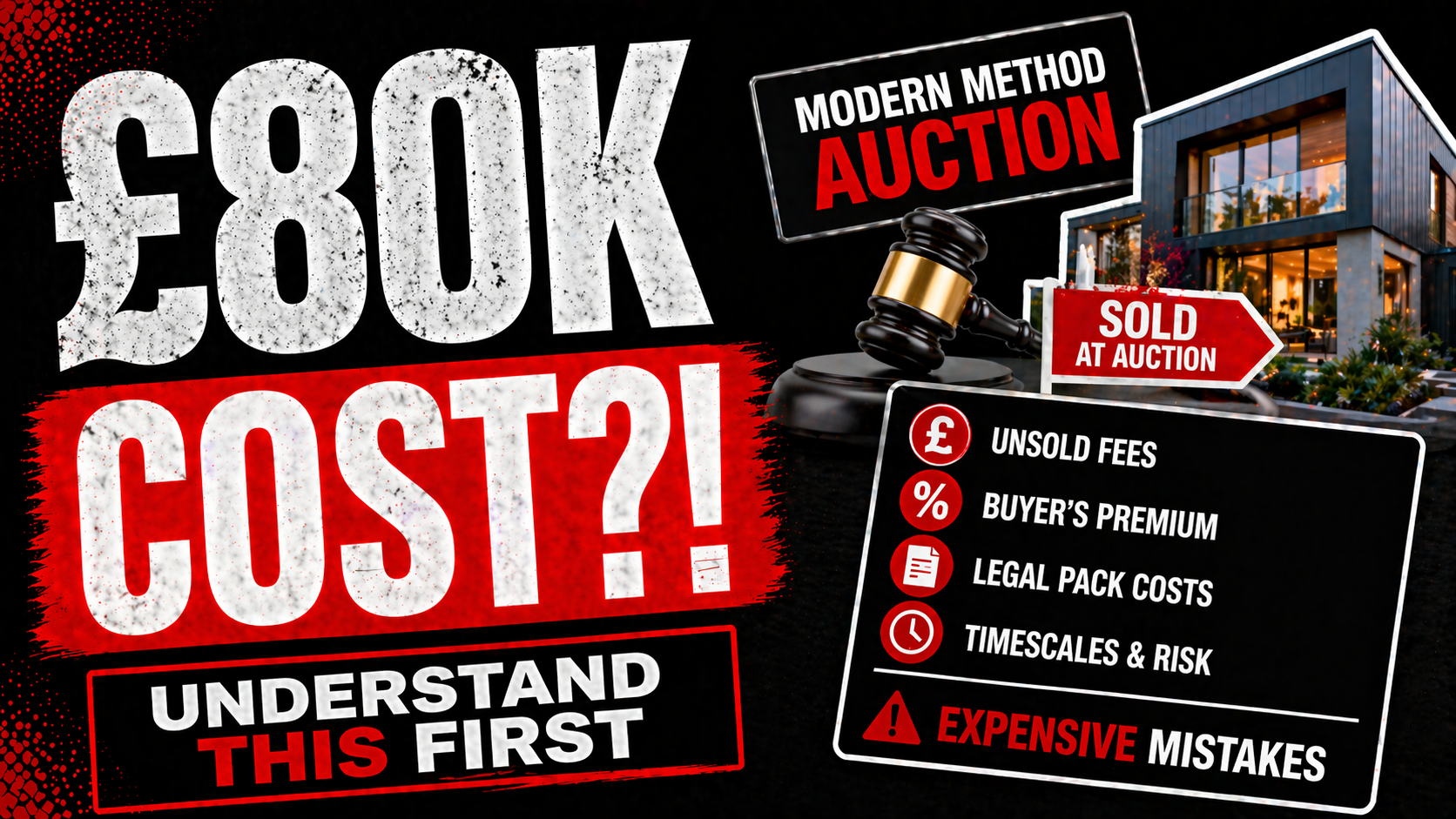 £750,000 House on Modern Method of Auction… and £80,000 in Costs? Understand This Properly