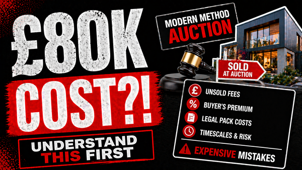 £750,000 House on Modern Method of Auction… and £80,000 in Costs? Understand This Properly