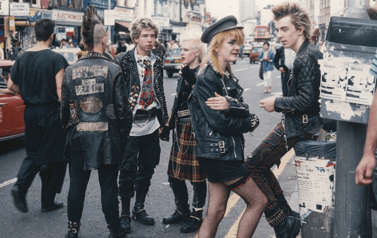 70s style punk fashion