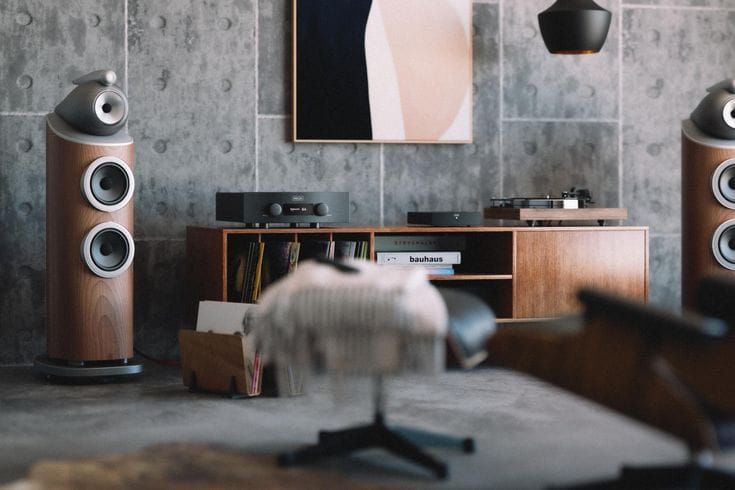 high-end music system
