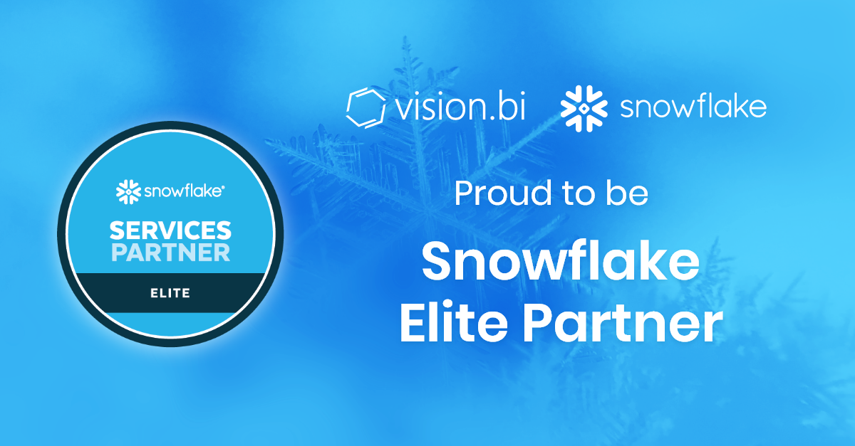 Vision.bi Achieves Elite Status in Snowflake Partner Network