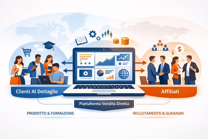 In evidenza: Nuovi modelli di vendita diretta — collegare clienti retail, affiliati e piattaforme digitali