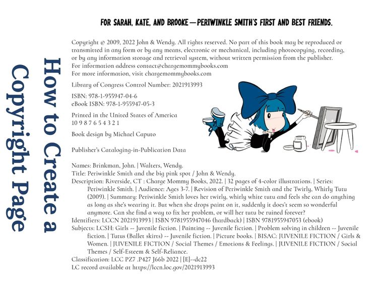 How To Create a Book Copyright Page (with Template)