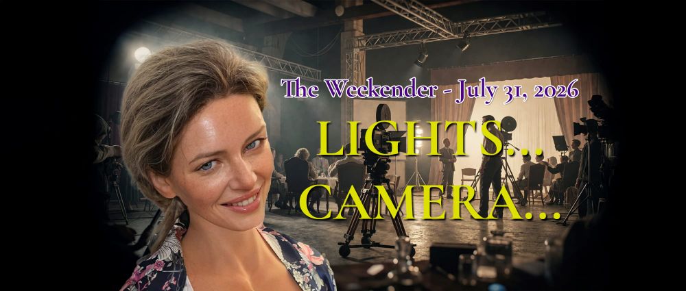 The Weekender, July 31, 2026: Lights... Camera....
