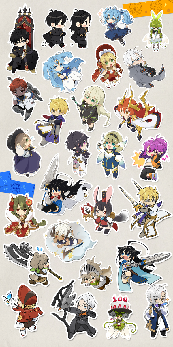 [LOH] SD 기사단 일러스트 1