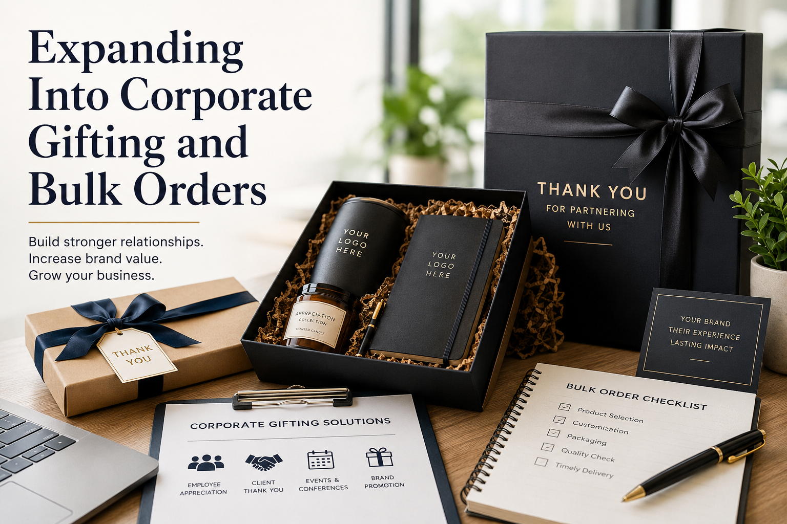 Expanding Into Corporate Gifting and Bulk Orders
