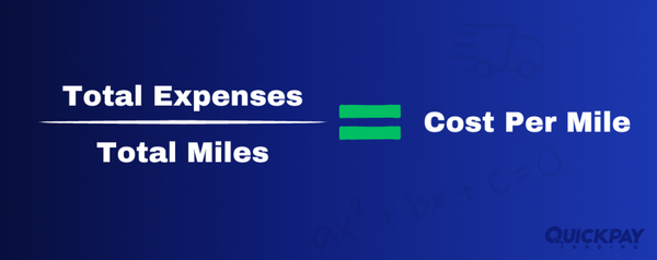 How to Calculate Cost Per Mile