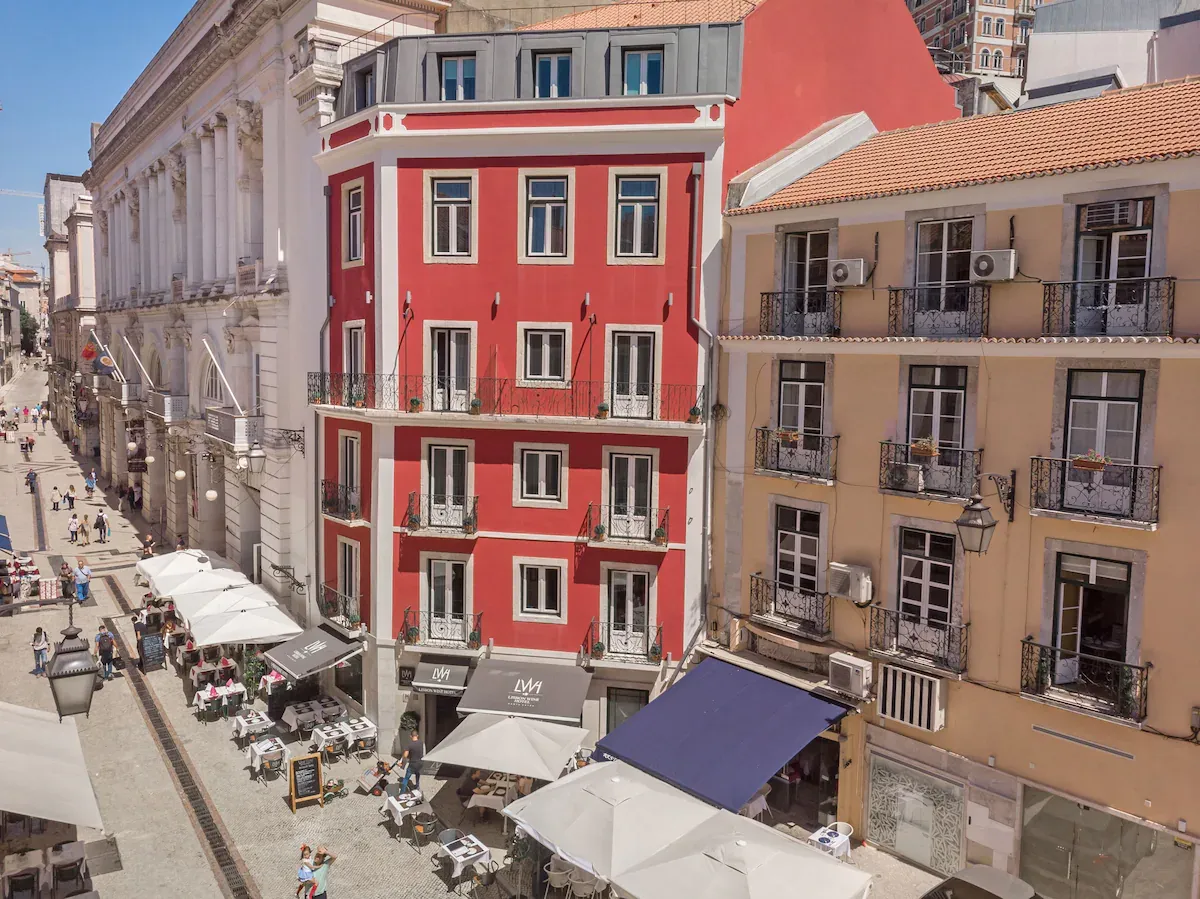 Lisbon Wine Hotel facade in downtown Lisbon — a charming manifestation stay for creativity, clarity, and aligned travel energy.