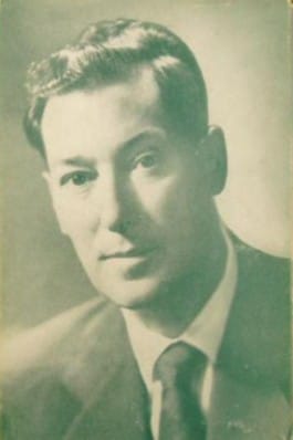 Young Neville Goddard in an early portrait, the mystic teacher behind the Law of Assumption.