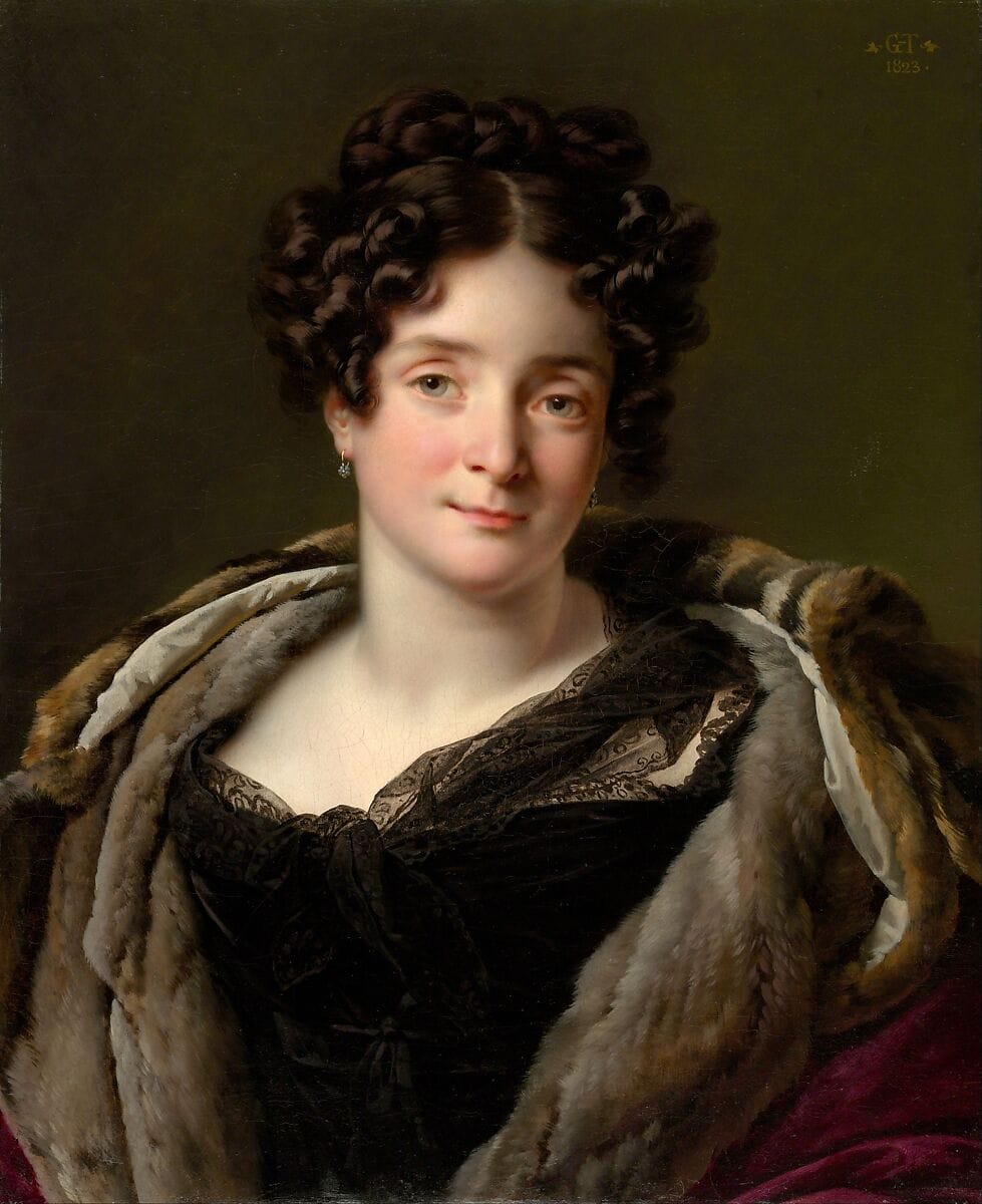 Jean-Auguste-Dominique Ingres Madame Jacques-Louis-Étienne Reizet portrait neoclassical identity formation psychological authority painting