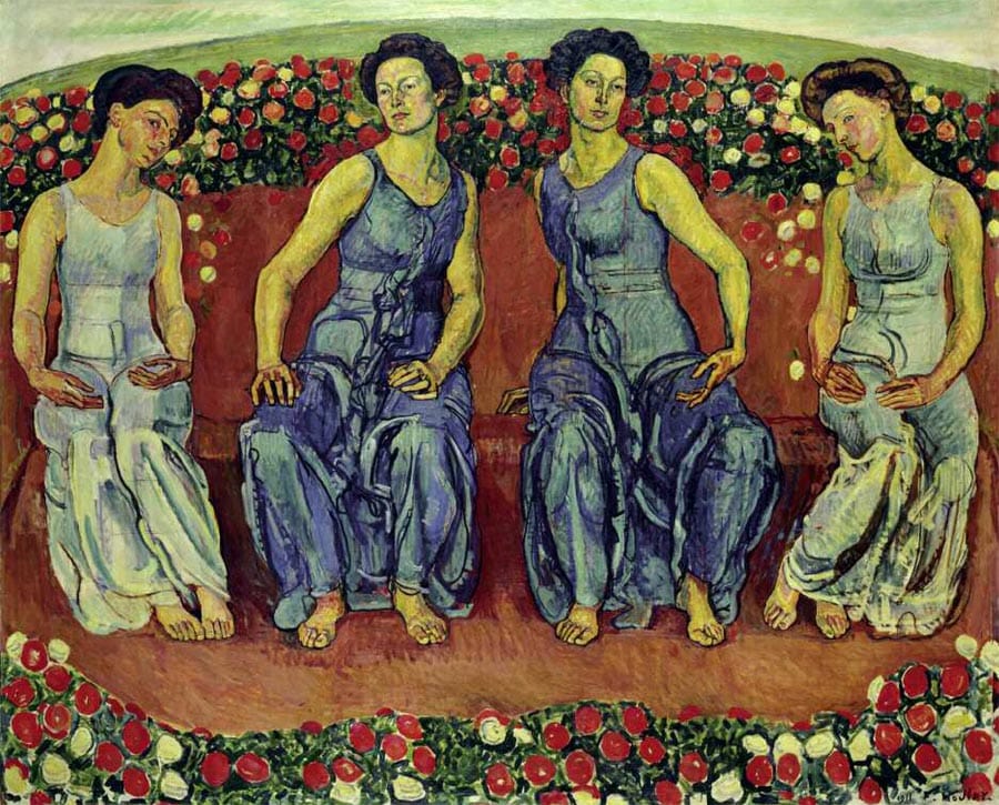 Ferdinand Hodler The Holy Hour subconscious repetition identity programming parallelism symbolism