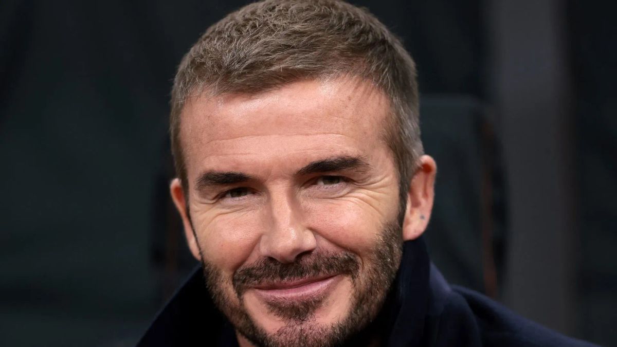 David Beckham portrait embodying confidence, self-concept, and global icon identity through the Law of Assumption