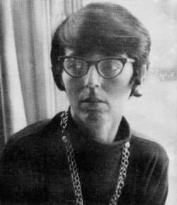 Portrait of Jane Roberts, author and trance channel of Seth