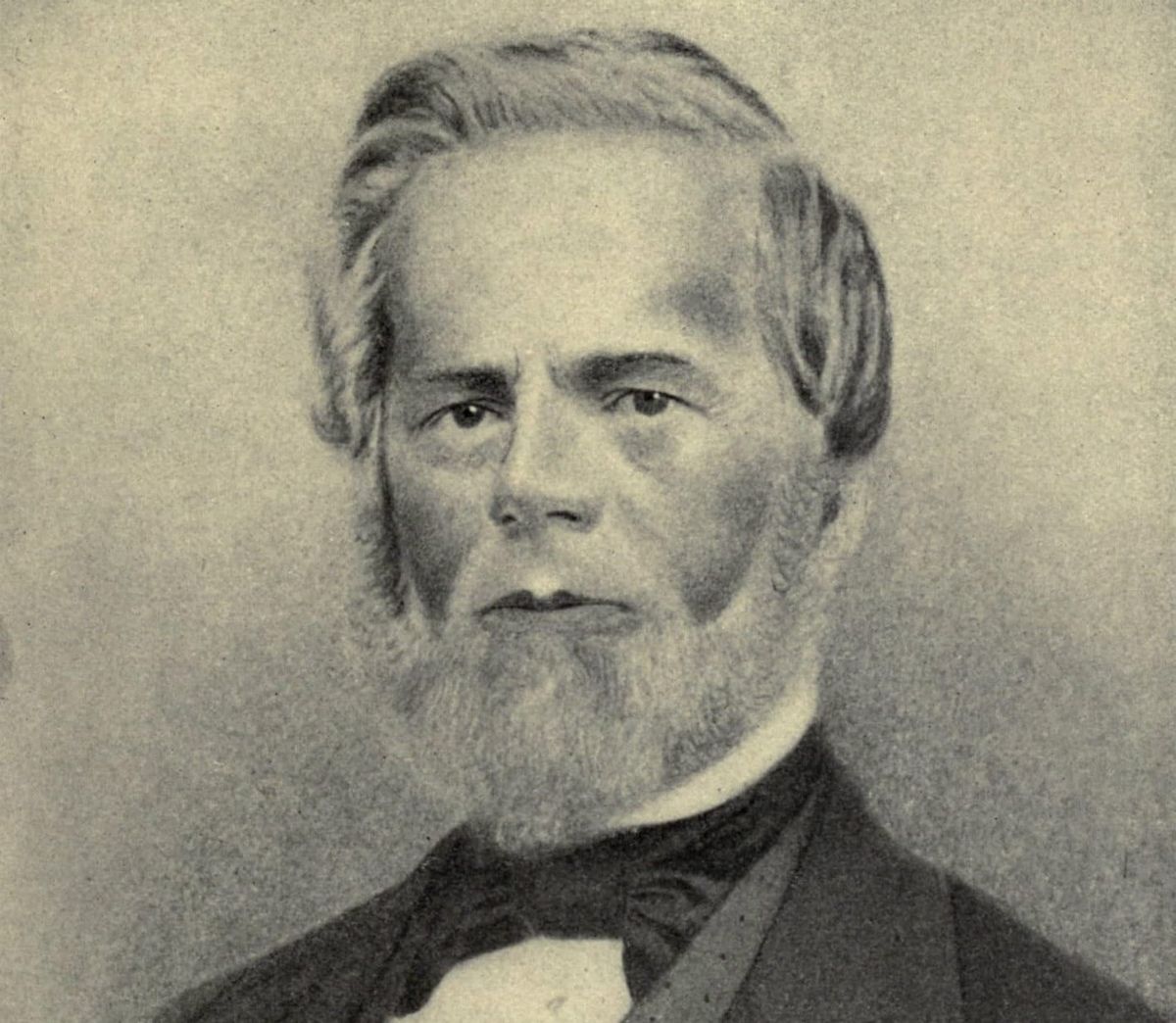 Portrait of Phineas Parkhurst Quimby, 19th-century mind cure healer whose ideas influenced New Thought and manifestation philosophy