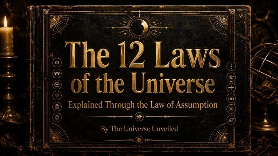 The 12 Laws of the Universe explained through the Law of Assumption by The Universe Unveiled