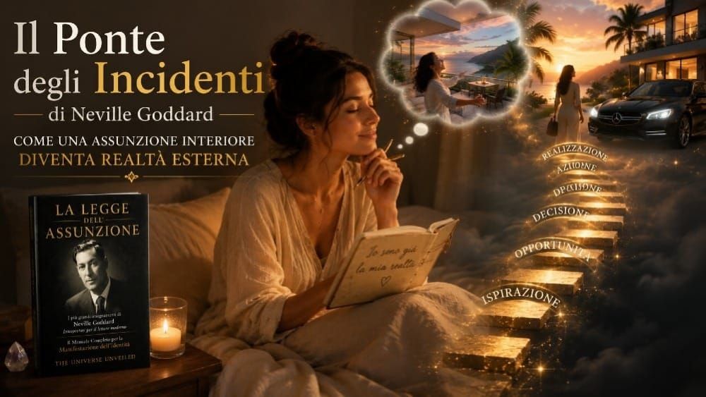 Il Ponte degli Incidenti di Neville Goddard come una assunzione interiore diventa realtà esterna