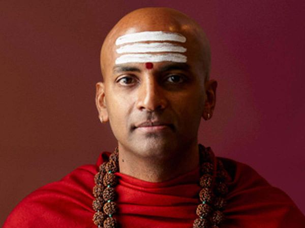 Dandapani, Hindu monk known for teaching focus, mental discipline, and intentional manifestation.