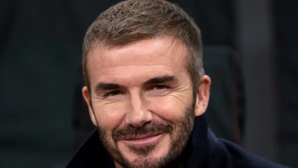 David Beckham portrait embodying confidence, self-concept, and global icon identity through the Law of Assumption