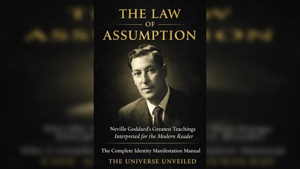 The Law of Assumption book cover — Neville Goddard's Greatest Teachings Interpreted for the Modern Reader by The Universe Unveiled