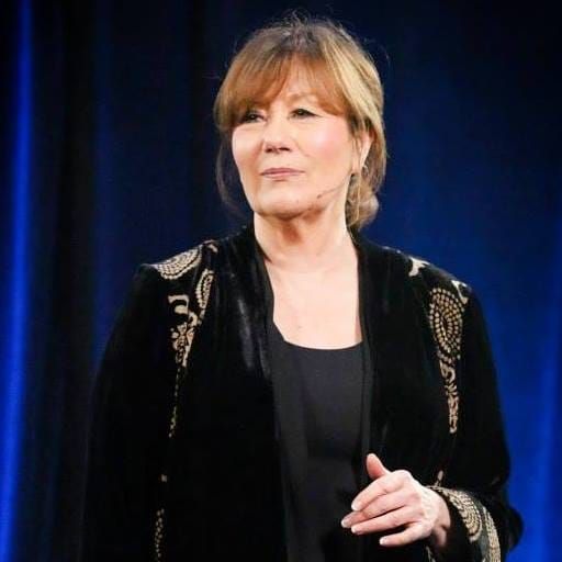 Esther Hicks channeling Abraham on stage, teaching the pivoting process