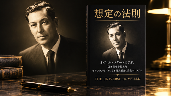 ネヴィル・ゴダードの肖像 — 想像力の神秘家であり、想定の法則を説いた教師。黒と金