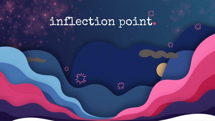 At the inflection point