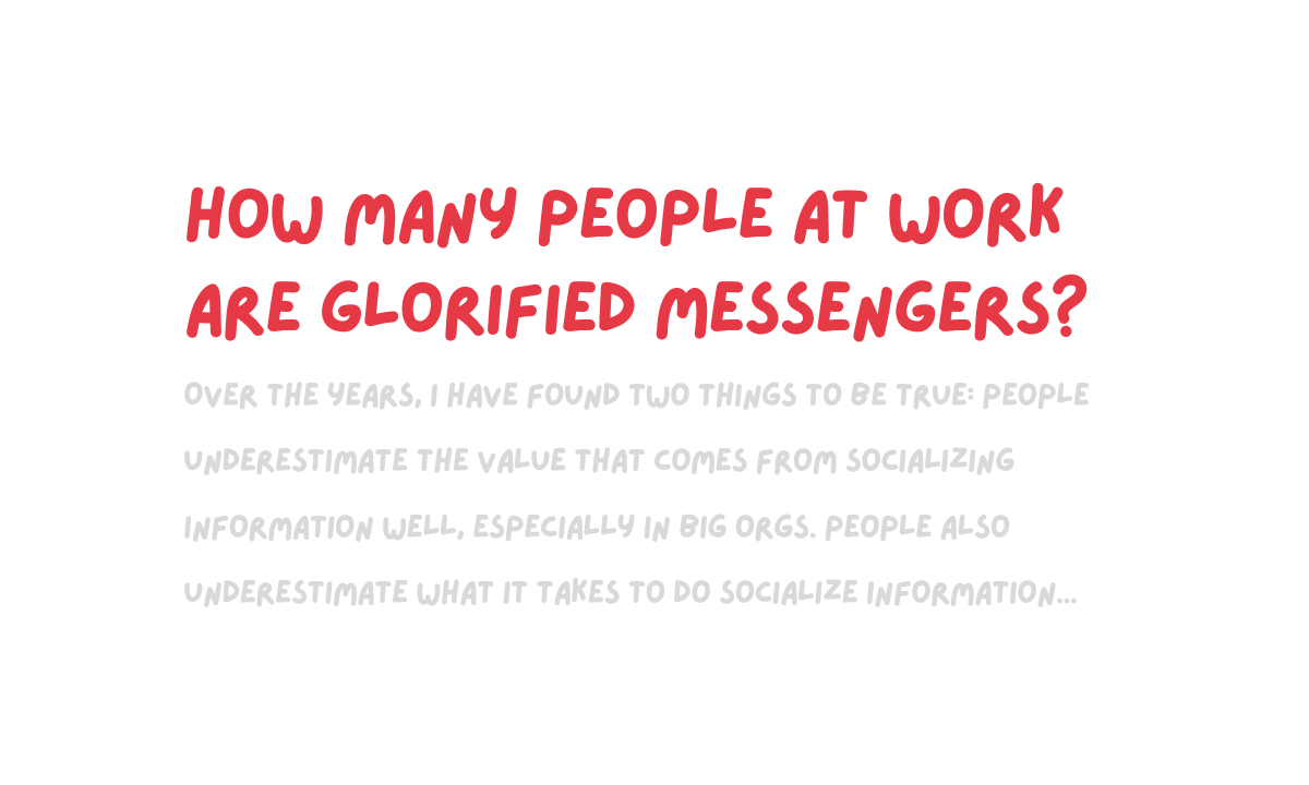 Are you a mediocre or masterful messenger?