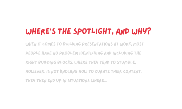 Your content isn't the issue. Your curation is.