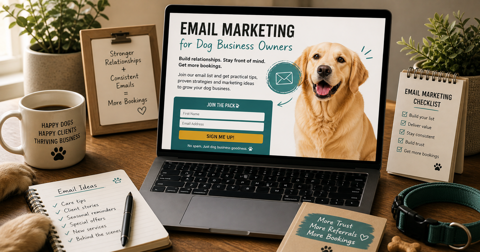 Email Marketing For Dog Businesses — The Complete Guide