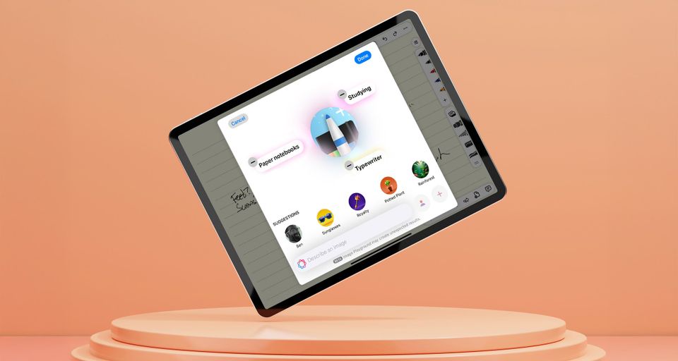 Penbook gets the Idea Feed ✨ and free AI image magic