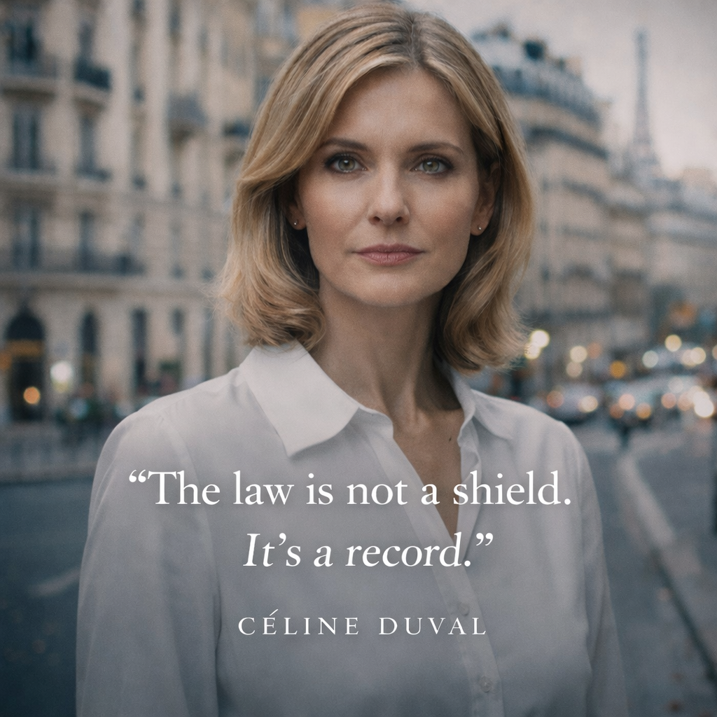CÉLINE DUVAL | Senior Legal Authority | ESD | The AI Files