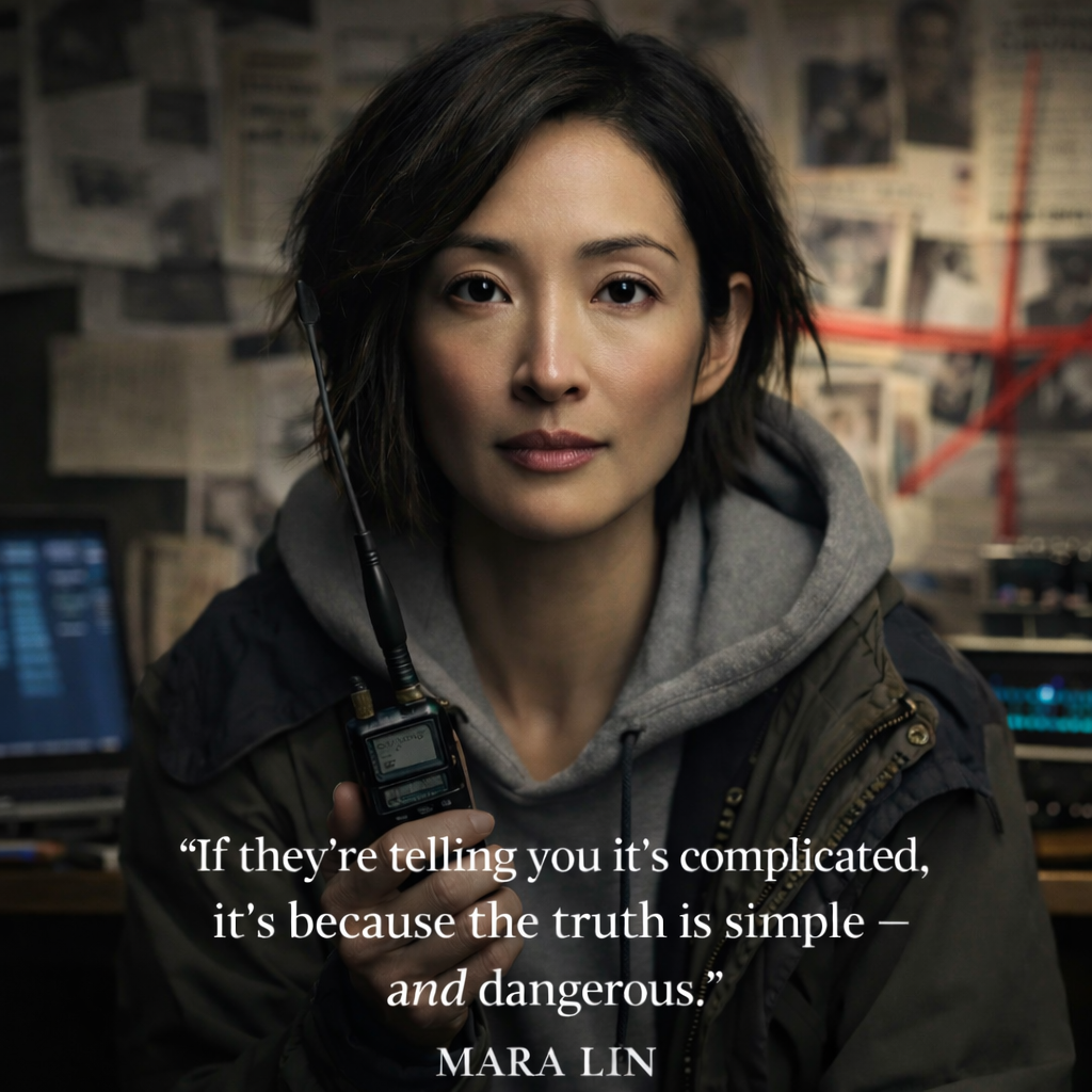 MARA LIN | Investigative Journalist | Synthetic Truth | The AI Files