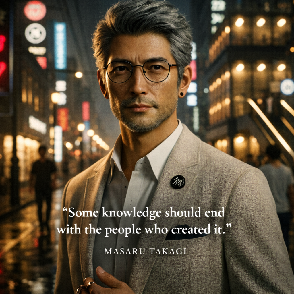 MASARU TAKAGI | Internal Science Security Bureau | The AI Files