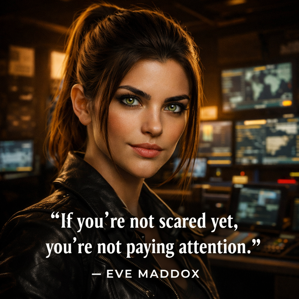 EVE MADDOX | Lead Cyber-Detective | DAII | The AI Files