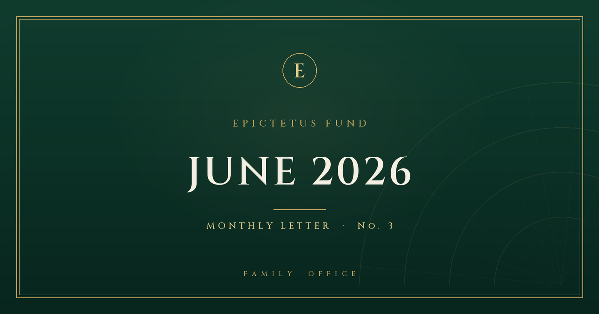 Why Epictetus Fund Doesn't Do Swing Trading