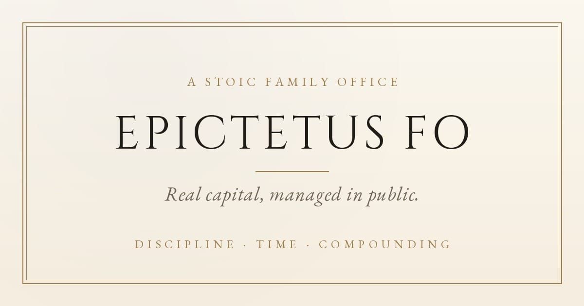 About Epictetus FO