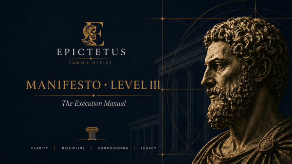 Manifesto Level III — The Execution Manual